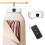 Portable Clothes Dryer, Laundry Dryers with Remote Control, Small Compact Foldable Electric Drying Machine EU Plug 4