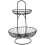 Rattan Fruit Serving Basket Wicker Storage Double Layer Delicate Design 5