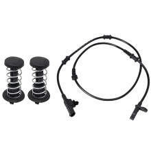 Car Front Wheel Speed Sensor with 4PCS for - W204 W212 X204 C63 Hood Spring A2048800227
