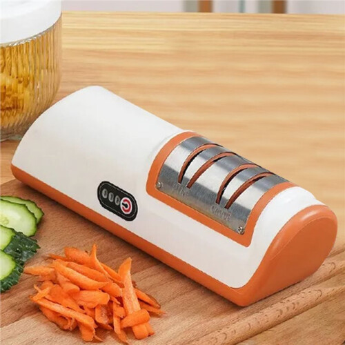 Kitchen Electric Knife Sharpener Multifunctional Automatic Professional 4 Gears Knife Sharpener Kitchen Accessories 2
