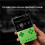 Console de Jogos Portátil Retrô BRICK Hammer com Tela IPS de 3,2 Polegadas, Iluminação LED, 256 GB, Verde 4