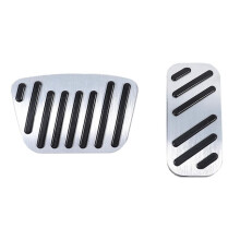 Car Brake Pedal Gas Accelerator Pedal Cover for Land 250 Prado LC250 2024 Accessories Stainless Steel,A