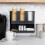 Disposable Paper Cup Holder, Multi-Functional Storage Box,Coffee Shop Straw Storage Box, Multi-Purpose Storage Box White 6