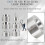 17 Degree Five Piece Set Folding Reduction Die Stainless Steel Stabilizer Folding Cone Die Set Ring Making Tool 5