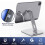 Magnetic Charging Tablet Stand for  Pro/Air,Rotatable Folding,Self-Contained Installation 5
