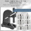 17 Degree Five Piece Set Folding Reduction Die Stainless Steel Stabilizer Folding Cone Die Set Ring Making Tool 7