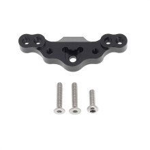 Metal Front Upper Arm Tie Rods Mounts Camber Block for Losi 1/18 -T 2.0 2WD Stadium RC Truck Car Upgrade Parts,3