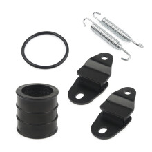 Exhaust Muffler Springs Stays Mounts Hangers Kit 2GU147710000 for Banshee 350 YFZ350 1987-2006