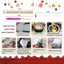4 Stuks Kerst Siliconen Mallen Kerstboom Dennenappel Siliconen Mal voor Het Maken van Kaarsen, DIY Kerst Handgemaakte Kaarsen Maken