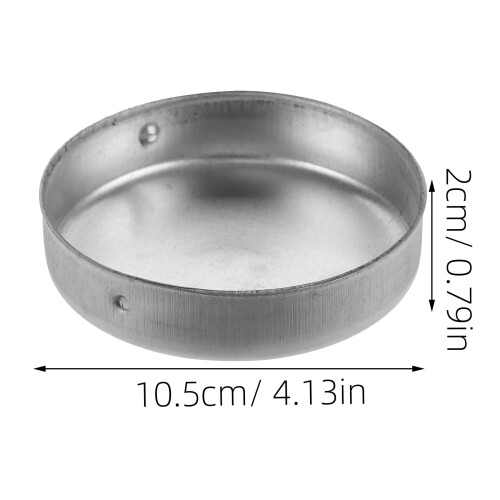 Round Post Caps Cover 2Pcs for Outdoor Warning Post Sealing 1