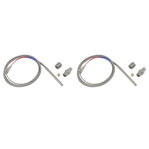 2X Temperature Sensor Egt K Type Thermocouple Probe Exhaust Temperature Sensor Thread Exhaust Temperature Sensor