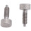Hand Retractable Spring Plunger with Knurled Handle Stainless Steel Lock-Out M6 Type Release Pins for Rolling Toolbox B 1