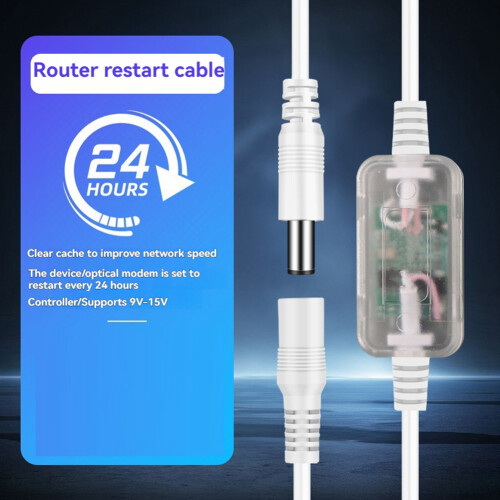 9-15V Router Scheduled Restart  Controller 24 Hours Power-Off  Reset Connection  WiFi Reset Router 2