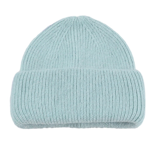 Unisex-Strickmütze, doppellagig, warm, Wintermütze 1