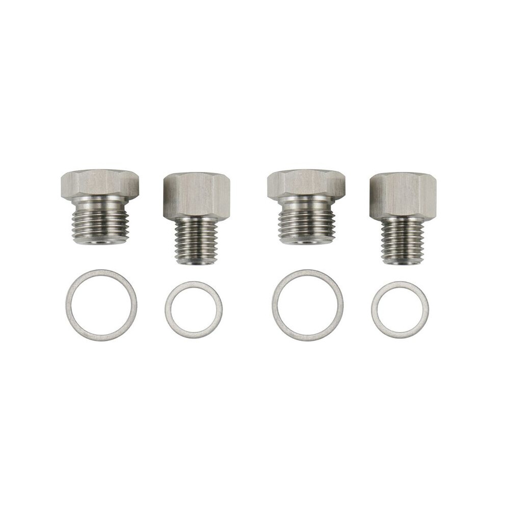 2X Practical Oil Pressure Adapter Fitting Ls Swap Gauge Sensor Adapter M16x1.5 M12x1.5 1/8 Connector Npt Connectors 4713038408323