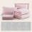 Twin XL comforter set soft pink 5-piece 7