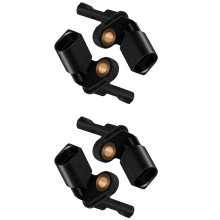 4Pc ABS Wheel Speed Sensor Rear Left & Right WHT003858 WHT003859 for - A3 TT