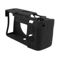 Custodia morbida in silicone per fotocamera A7CII e A7CR - Nero