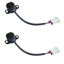 2X Car Throttle Position Sensor with Wire Throttle Sensor TPS Sensor for Sidekick 13420-56B00 1342056B00
