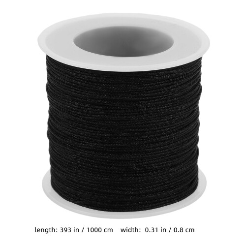 Nylon String for Necklace Pendant String Bracelet Making Outdoor Enthusiasts 1 Roll 1