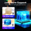 Aurora Borealis Cube Night Light – 16-color, 24-key remote & Bluetooth touch control – compatible with teens 2