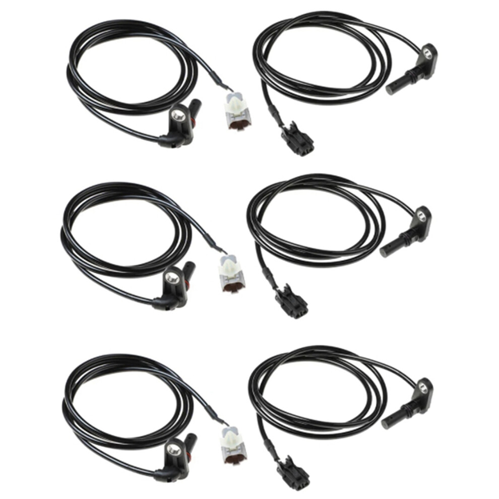 6Pcs New Abs Wheel Speed Sensor Mk585279+Mk585280 Rear Left And Right For Fuso Canter Prestij Furo/5 4712872096482