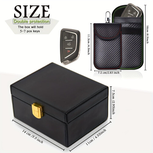 EASTIN para Caixa de Faraday e Pacote com 2 Bolsas de Faraday 1
