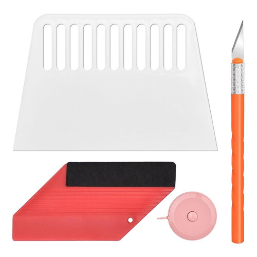 Wallpaper Tools Wallpaper Smoothing Tool Kit Removable Wallpaper Peel and Stick Contact Paper Application Tools 1