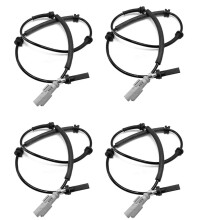 4X 9674852280 Front ABS Speed Sensor for  308 408  C4 Grand  Wheel Sensor 9807245880 9814730080
