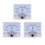 3X 85C1 Fine Tuning Dial Analog Volt Panel Meter Gauge  0-15V 1