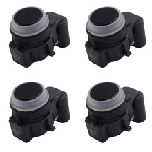 4X Car Bumper Parking Sensor Parking Sensor Parking Assist Sensor for Model S X 1048473-01-A 0263033324 Black