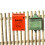 1Pack Orange Rectangular Vintage Mailbox for Wall Mountable Home Decor 11.4X8.7X2.4In 5