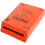 1Pack Orange Rectangular Vintage Mailbox for Wall Mountable Home Decor 11.4X8.7X2.4In 6
