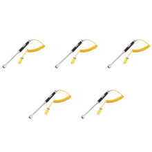 5X NR-81532B -50 to 500Deg/C K Type Handheld Surface Thermocouple Probe for Measuring the Surface Temperature