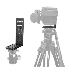 For Ruyi S Stabilizer Quick Release Plate Universal L-Shape Vertical Shooting Plate SLR Tripod Hydraulic Plate