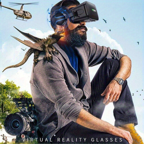 Γυαλιά 3D VR συμβατά με iPhone και Android – Αισθητήρας εγγύτητας, Υποστήριξη 1