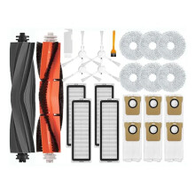 Para Mijia Omni 1S B116 L10S Ultra / S10 Pro / X10 Ultra Peças Escova Lateral Principal Filtro Hepa Panos de Esfregão Sacos de Pó