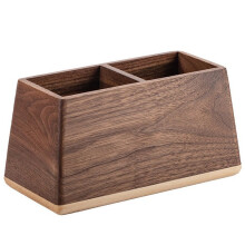 Stiftehalter Aus Holz - Eleganter Schreibtisch-Organizer für Büro und Zuhause