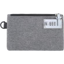 Bolsa para Dinheiro com Cadeado, Bolsa de Náilon de 12,7 X 20,3 cm com Cadeado, Bolsas Bancárias com Fechadura de Combinação de 3 Dígitos para