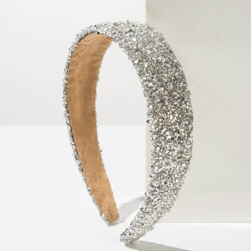 Bred hårspänne med strass för styling 2