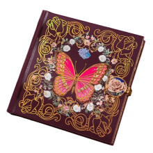 Gothic Fairy Tale Butterfly Hardcover Notebook, Magnetic Buckle, 128 Sheets A