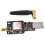 Modulo USB A GSM Modulo GSM GPRS Quad-Band SIM800 SIM800C per Messaggistica SMS Wireless Compatibile con  con Antenna 3