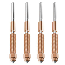 4PCS Quick-Swap Nozzle Kit,Titanium Heat Break with Copper & Hardened Steel Tips, for / Pro/ /Hi Combo