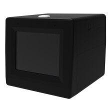 Kinderstickerprinter met AI, Warmteoverdrachtprinter, Stickerbox met Spraakgestuurde Bediening, Doe-Het-Zelf AI-Miniprinter voor Kinderen B