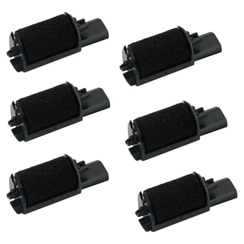 6pcs IR-40 Ink Roller for , , , , Monroe - Black Ink Replacement Ribbons