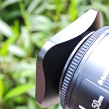 NEWYI Metal Square Camera Lens Hood 37/39/43/46mm with Lens Hood Cap for Etc. 37mm