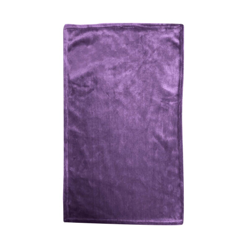 Flannel Velvet Blanket 55x75 cm Solid Color Soft Cozy 1