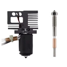 Hot End Set for QIDI Q2 Q2 Combo 3D Printer Bimetallic Quick Replacement Nozzle 0.6mm for QIDI Q2 Hotend