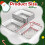 48 Christmas Foil Containers with Lids, 1000ml, 8 Festive 2