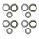 4X Kit de Rolamentos de Cubo de Reboque para 3500 Eixo de 1,719 Polegadas 84 Eixos L68149 L44649 1